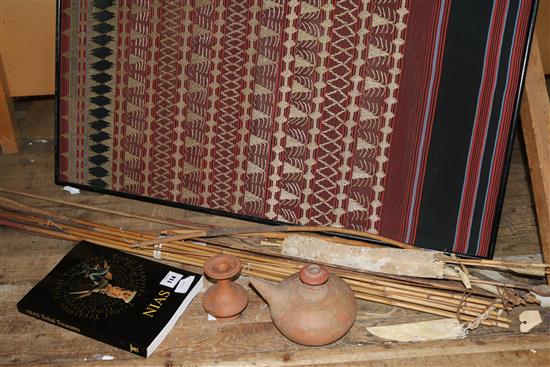 Two early pottery kendi